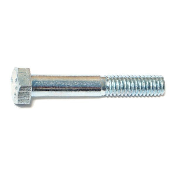 Midwest Fastener Grade 2, 5/16"-18 Hex Head Cap Screw, Zinc Plated Steel, 2 in L, 100 PK 00033 - main